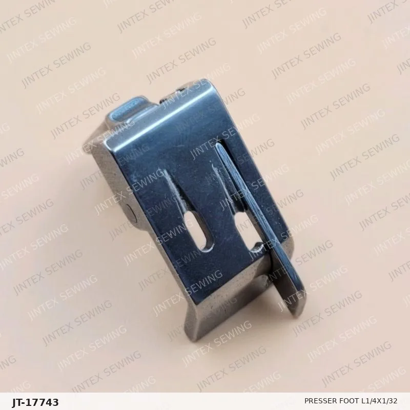 MH380 Presser Foot L1/4X1/32 — Part No. JT-17743 sewing machine spare part, photo 3