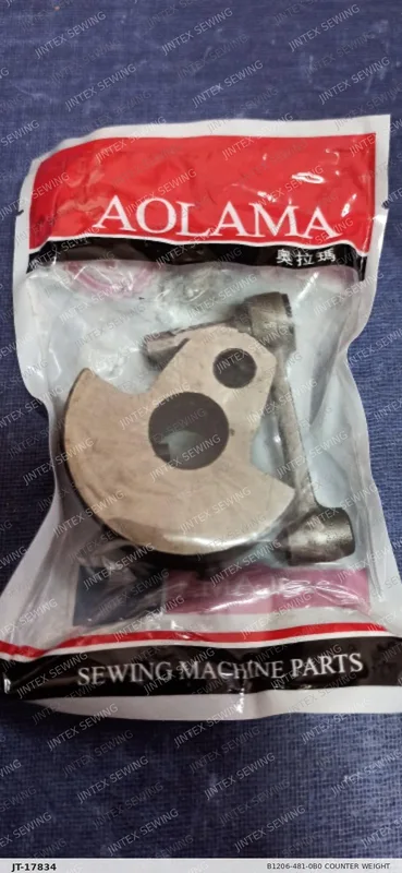MH380 B1206-481-0B0 Counter Weight — Part No. JT-17834 sewing machine spare part, photo 2