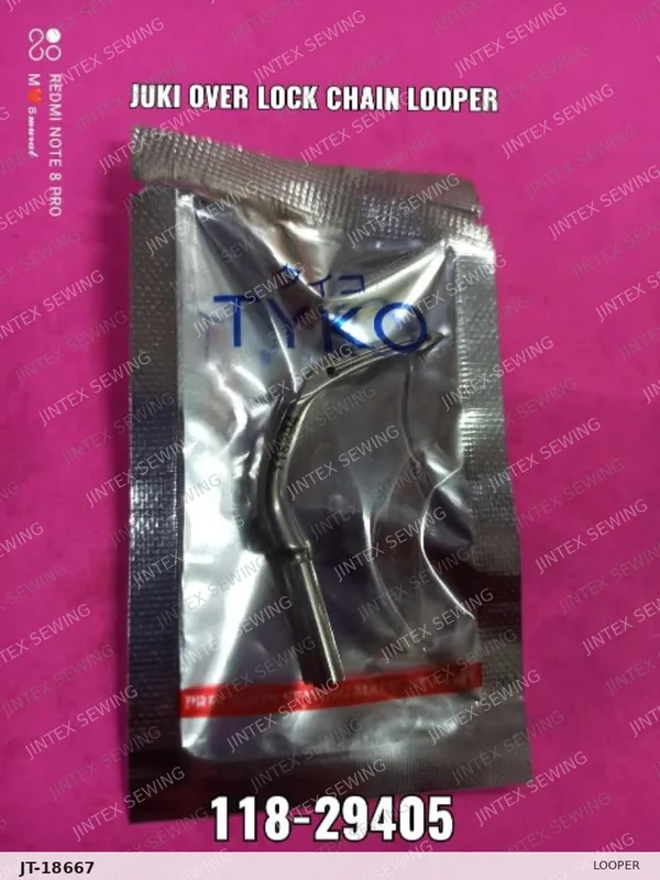 Looper 118-29405 — Part No. JT-18667 sewing machine spare part, photo 2