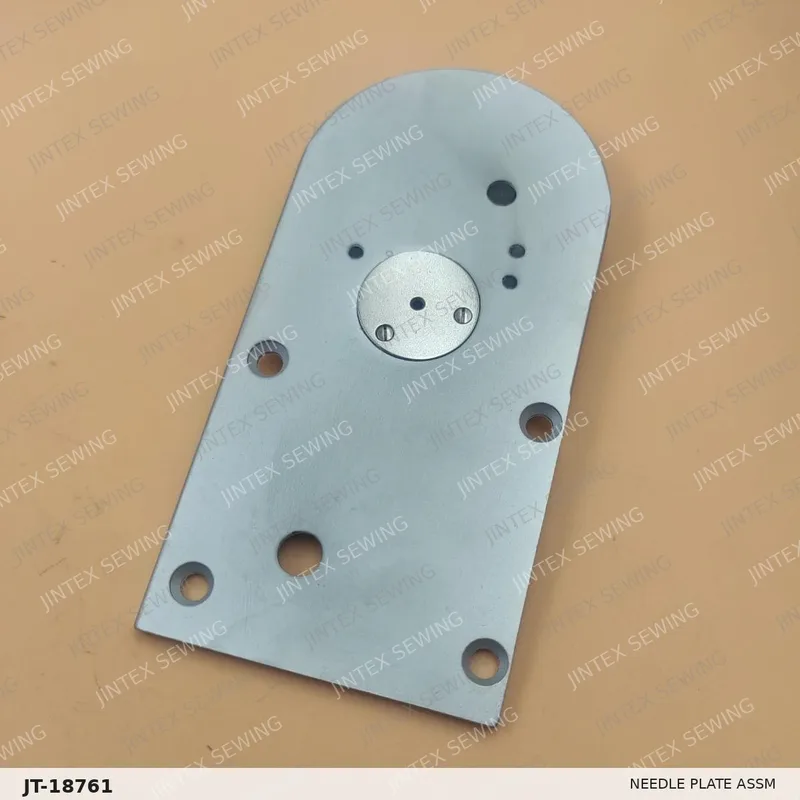 Juki LK1900 Needle Plate Assm 400-06722 — Part No. JT-18761 sewing machine spare part, photo 2