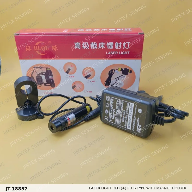 Lazer Light Red (+) Plus Type with Magnet Holder — Part No. JT-18857 sewing machine spare part, photo 3