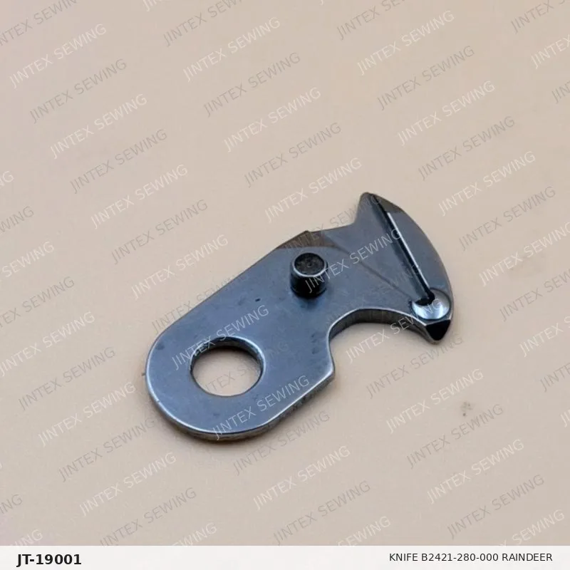 Knife B2421-280-000 Raindeer — Part No. JT-19001 sewing machine spare part, photo 2
