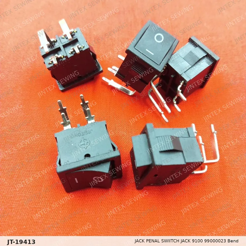 Jack Penal Swiitch  Jack 9100  99000023  Bend — Part No. JT-19413 sewing machine spare part, photo 2