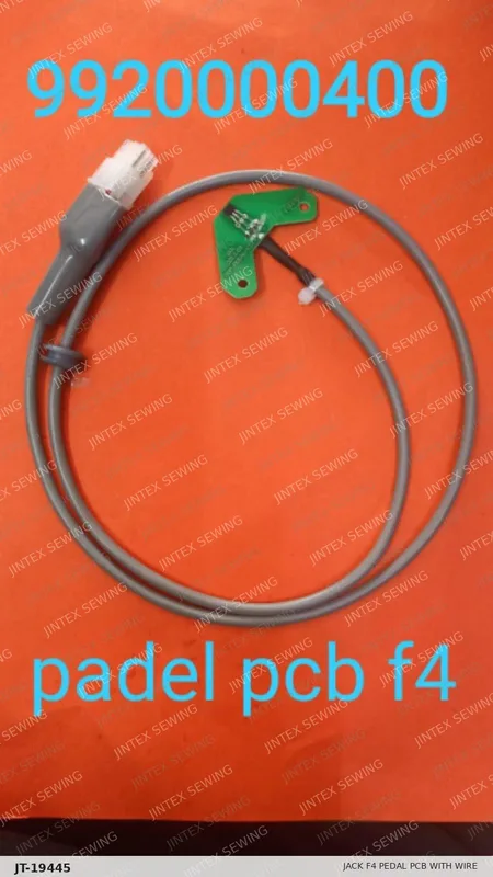 Jack F4 Pedal PCB with Wire 9920000400 — Part No. JT-19445 sewing machine spare part, photo 2