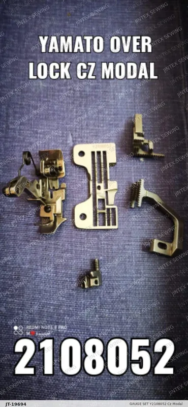 Gauge Set Y2108052 Cz Modal — Part No. JT-19694 sewing machine spare part, photo 2