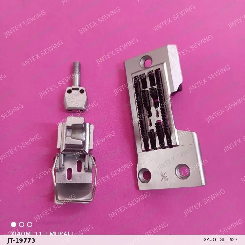 Gauge Set 927 3/16B — Part No. JT-19773 sewing machine spare part, photo 2