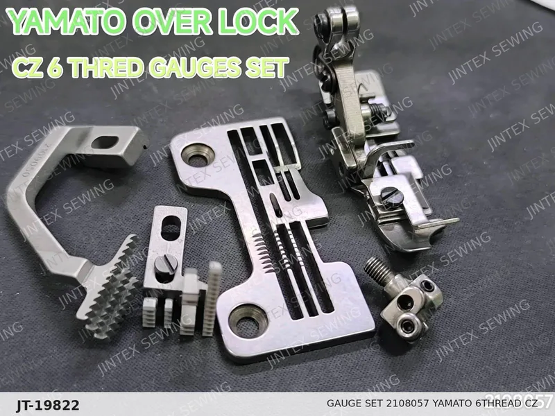Gauge Set 2108057 Yamato  6THREAD  Cz — Part No. JT-19822 sewing machine spare part, photo 2