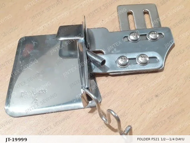 Folder F521 1/2---1/4 Dayu — Part No. JT-19999 sewing machine spare part, photo 2
