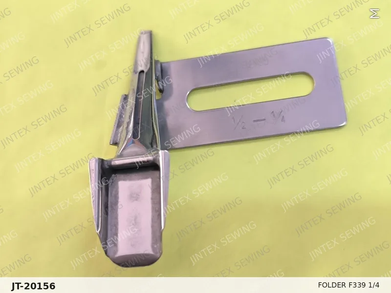 Folder F339 1/4 — Part No. JT-20156 sewing machine spare part, photo 2