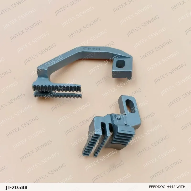 Feeddog H442 with D290 — Part No. JT-20588 sewing machine spare part, photo 2