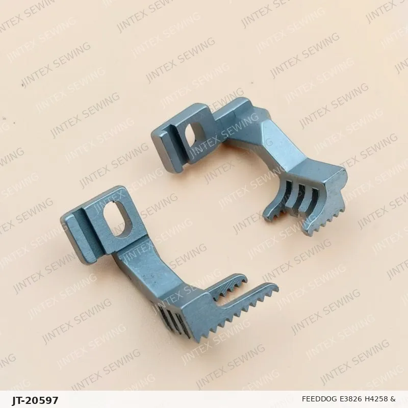 Feeddog E3826 H4258 & D4206 — Part No. JT-20597 sewing machine spare part, photo 4