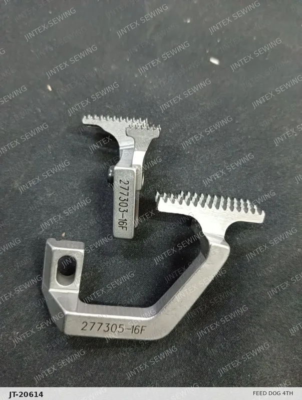 EX3200 Feed Dog 4TH 277305-16F/277303-16F — Part No. JT-20614 sewing machine spare part, photo 2