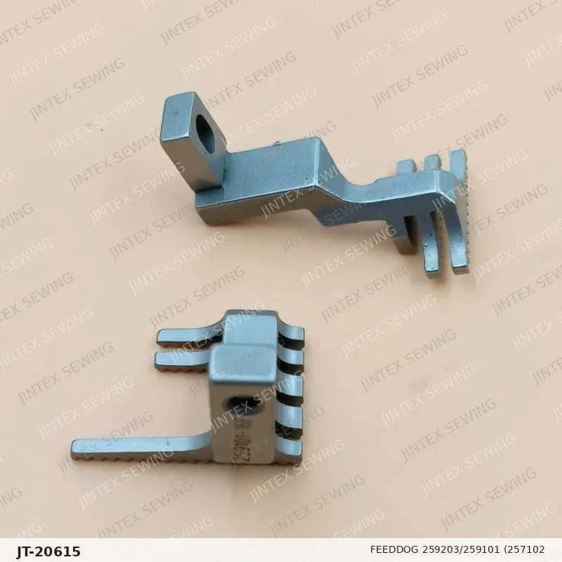 Feeddog 259203/259101  (257102 B5.6) — Part No. JT-20615 sewing machine spare part, photo 4