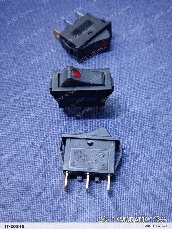 ES300 Onoff Switch — Part No. JT-20848 sewing machine spare part, photo 3
