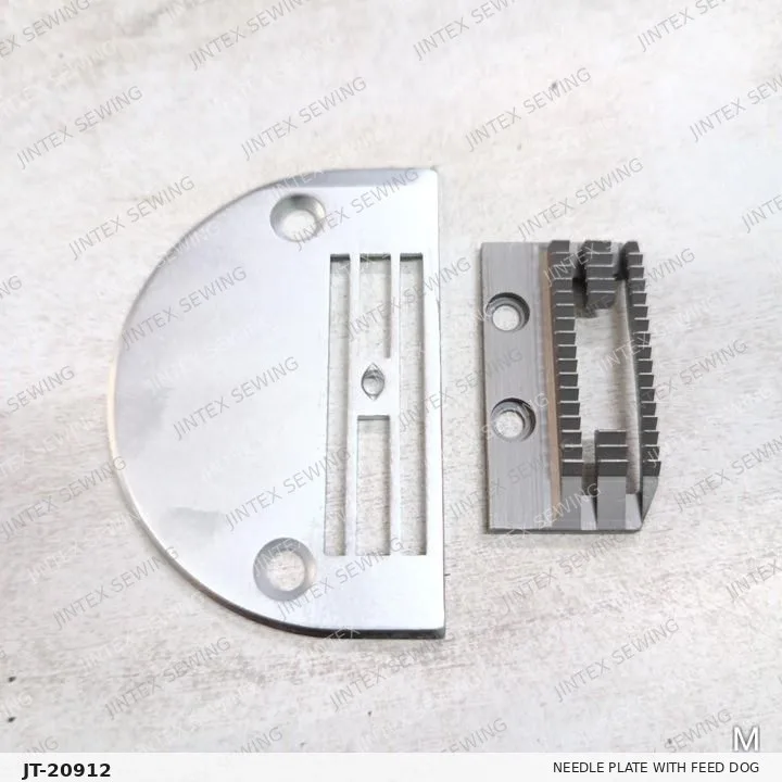 E711 Needle Plate with Feed Dog — Part No. JT-20912 sewing machine spare part, photo 2