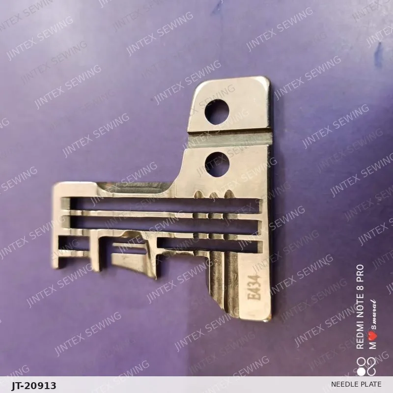 E434 Needle Plate — Part No. JT-20913 sewing machine spare part, photo 2