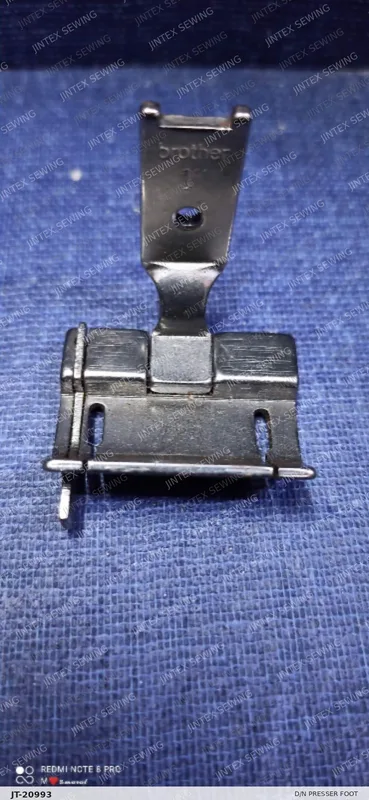 D/N Presser Foot L1X1/16 — Part No. JT-20993 sewing machine spare part, photo 2