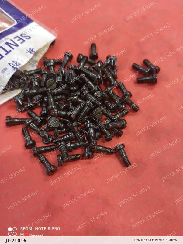 D/N Needle Plate Screw S11244001 — Part No. JT-21016 sewing machine spare part, photo 2