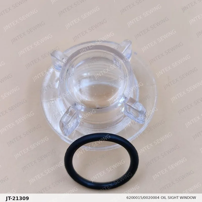 CZ6500 6200015/0020004 Oil Sight Window — Part No. JT-21309 sewing machine spare part, photo 2