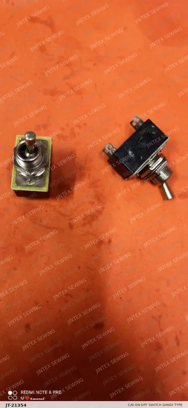 C/N on Off Switch Dandi Type 580C1-65 — Part No. JT-21354 sewing machine spare part, photo 2