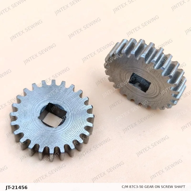 C/M 87C3-50 Gear on Screw Shaft — Part No. JT-21456 sewing machine spare part, photo 4