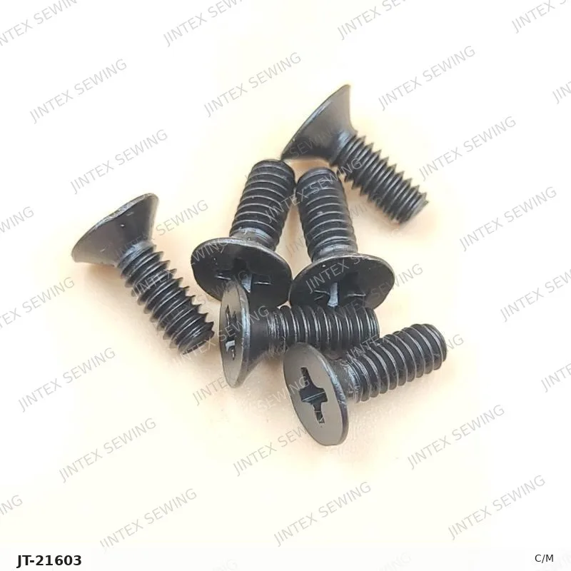 Eastman 629 Flat Head Screw (8-32 X 3/8") 302C12-3 — Part No. JT-21603 sewing machine spare part, photo 2