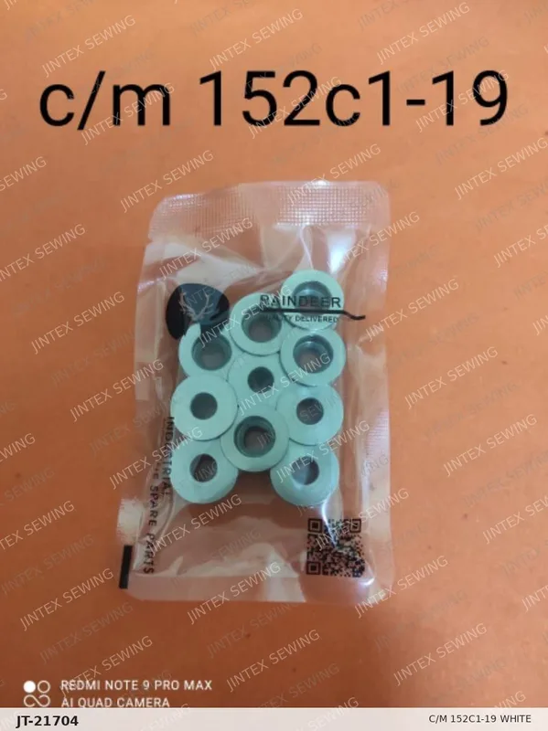 C/M 152C1-19 White — Part No. JT-21704 sewing machine spare part, photo 2