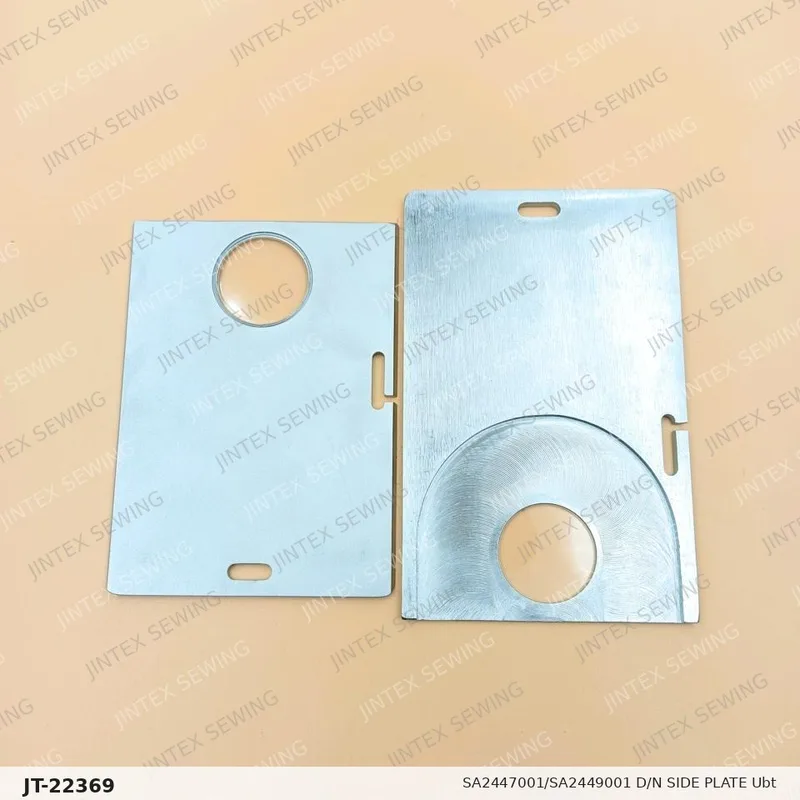 845 SA2447001/SA2449001 D/N Side Plate UBT — Part No. JT-22369 sewing machine spare part, photo 2
