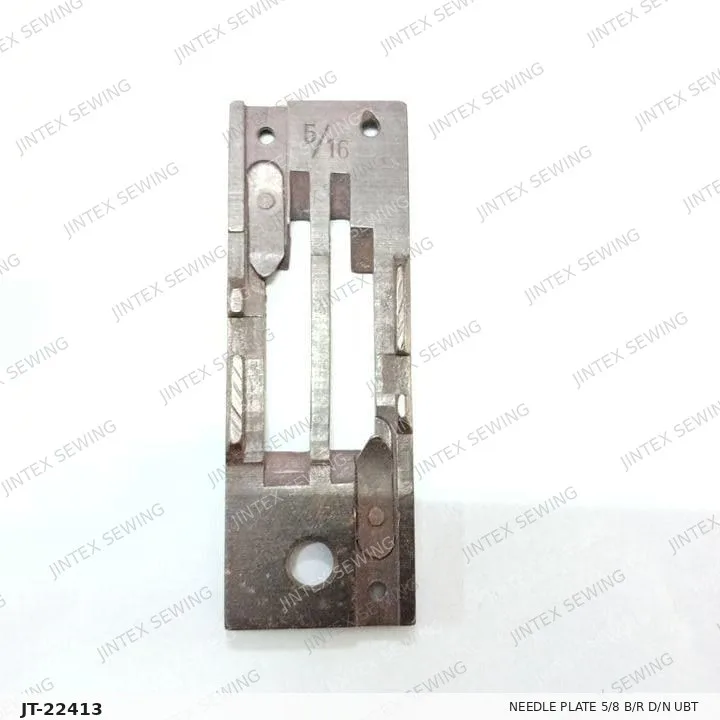 845-2A Needle Plate 5/8 B/R D/N UBT 149954001 — Part No. JT-22413 sewing machine spare part, photo 2