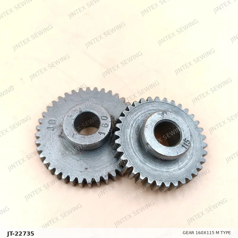 780 Gear 160X115 M Type — Part No. JT-22735 sewing machine spare part, photo 2