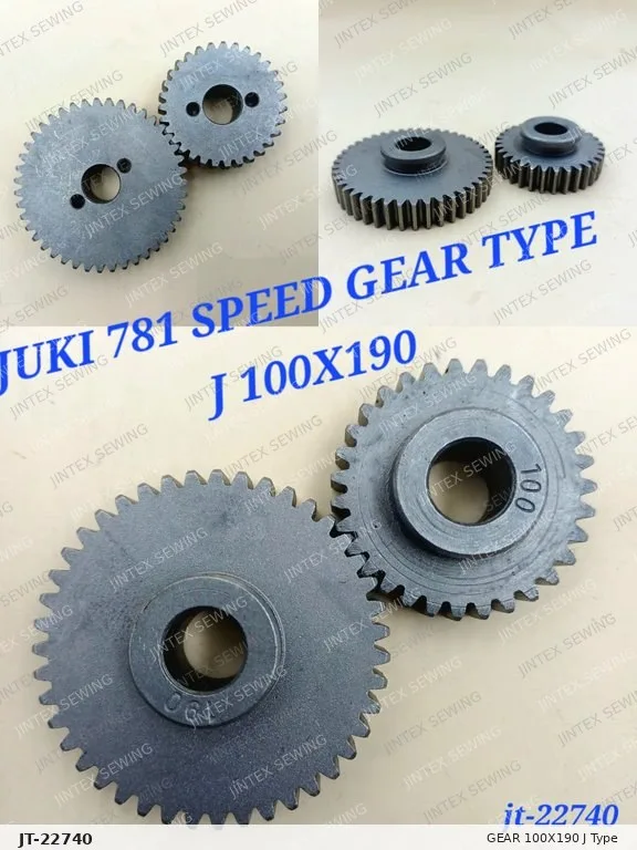 780 Gear 100X190 J Type — Part No. JT-22740 sewing machine spare part, photo 5
