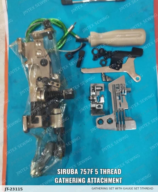 757 Gathering Set with Gauge Set 5THREAD — Part No. JT-23115 sewing machine spare part, photo 2