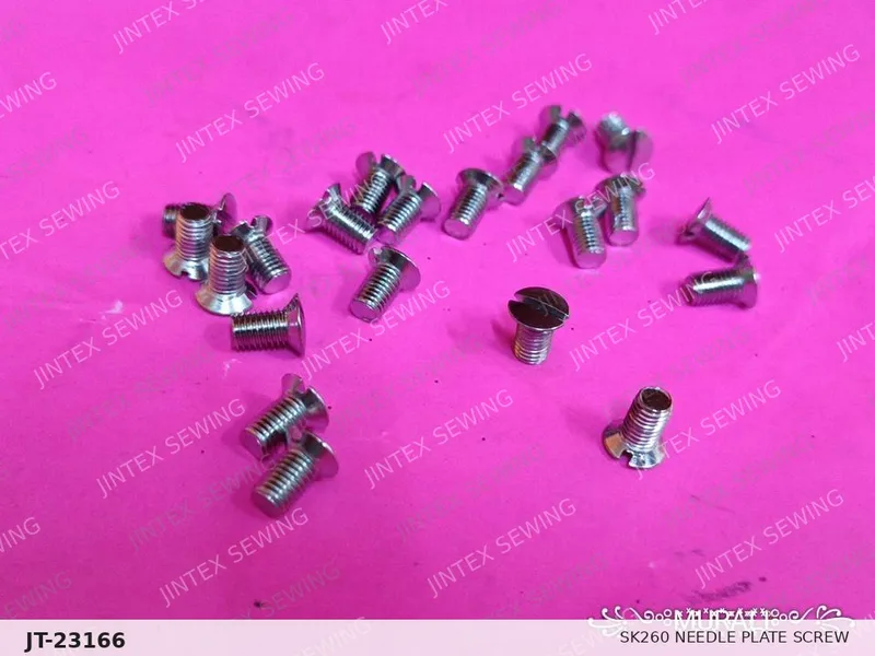 747 SK260 Needle Plate Screw — Part No. JT-23166 sewing machine spare part, photo 2