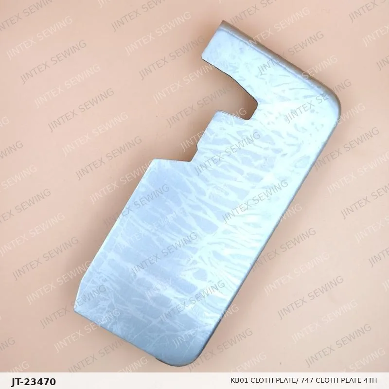 747 KB01 Cloth Plate/ 747 Cloth Plate 4TH — Part No. JT-23470 sewing machine spare part, photo 2