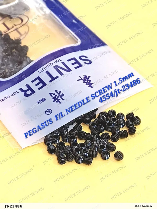 747 4554 Screw — Part No. JT-23486 sewing machine spare part, photo 2