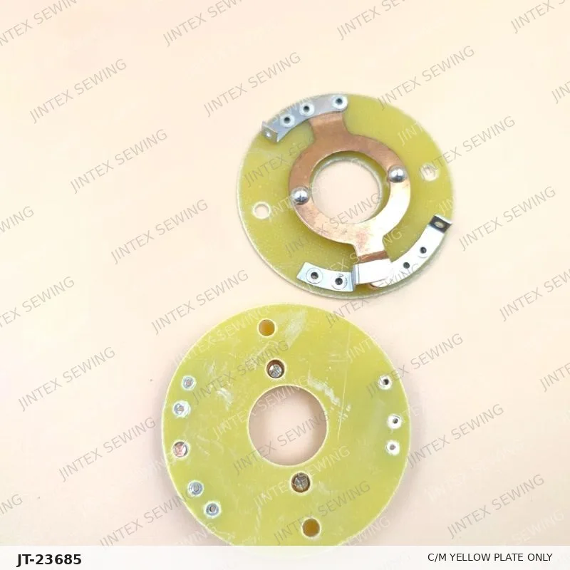 580C1-170/580C1-70/8C5-10 C/M Yellow Plate Only — Part No. JT-23685 sewing machine spare part, photo 3