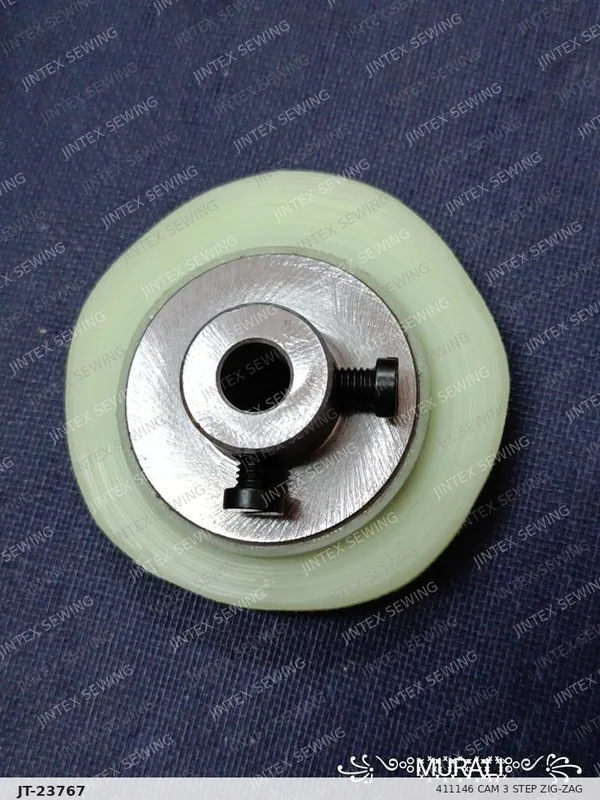 457 411146 Cam  3 Step Zig-Zag — Part No. JT-23767 sewing machine spare part, photo 2