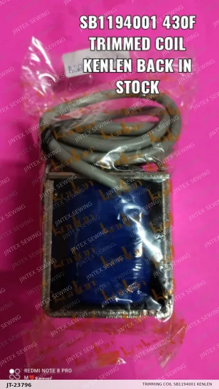 430F Trimming Coil SB1194001 Kenlen — Part No. JT-23796 sewing machine spare part, photo 4