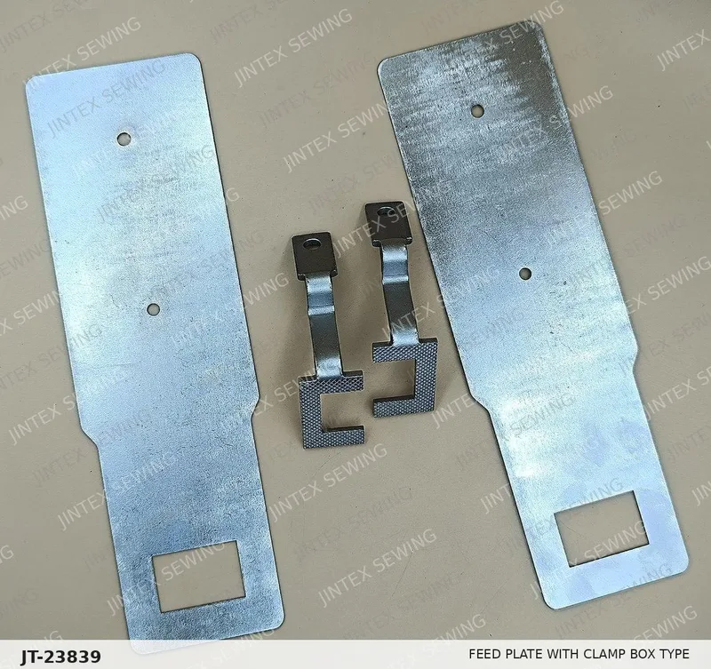 Brother 430 Feed Plate with Clamp Box Type 28X32 — Part No. JT-23839 sewing machine spare part, photo 3