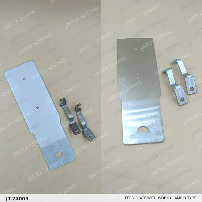 430D Feed Plate with Work Clamp D Type — Part No. JT-24003 sewing machine spare part, photo 2