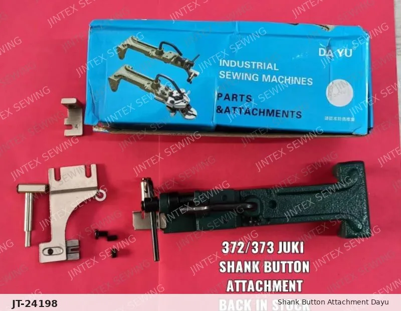 372 Shank Button Attachment Dayu — Part No. JT-24198 sewing machine spare part, photo 2