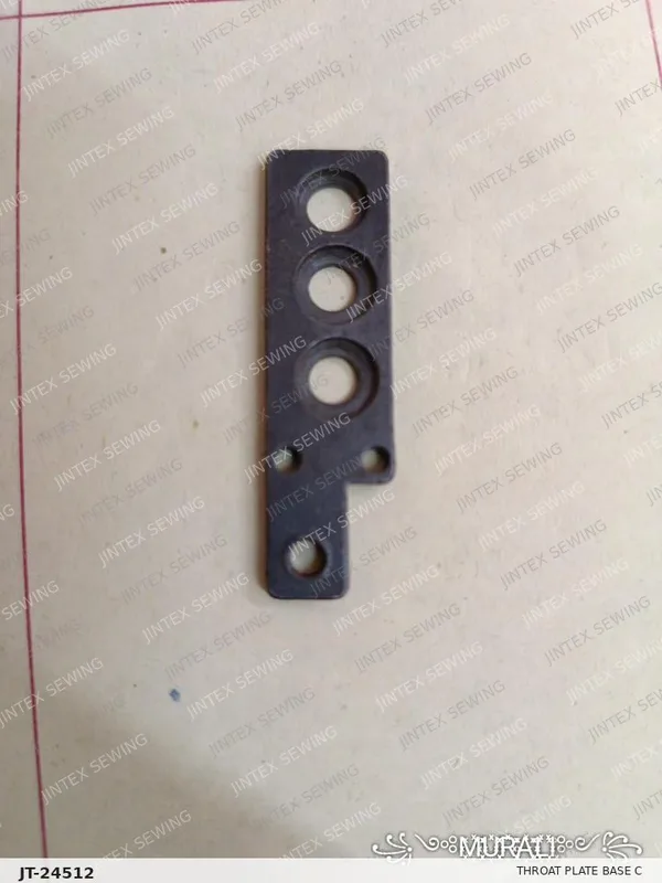 Juki 3616 Throat Plate Base C 122-87801 — Part No. JT-24512 sewing machine spare part, photo 2