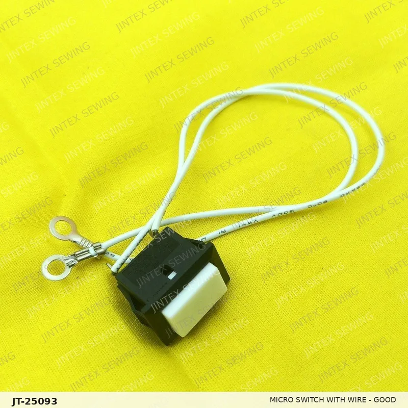 2128 Micro Switch with Wire - Good — Part No. JT-25093 sewing machine spare part, photo 2
