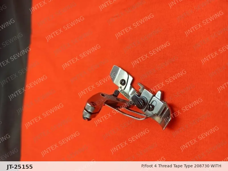 EX3200 P/Foot 4 Thread Tape Type 208730 with 274018 — Part No. JT-25155 sewing machine spare part, photo 2