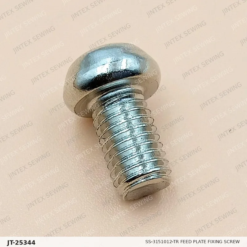 1850 SS-3151012-TR Feed Plate Fixing Screw — Part No. JT-25344 sewing machine spare part, photo 2