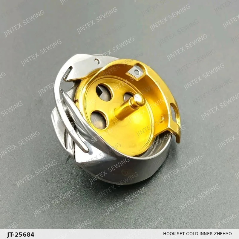 1790 Hook Set Gold Inner Zhehao — Part No. JT-25684 sewing machine spare part, photo 2