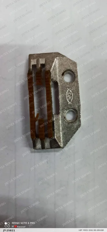 149057TR UBT  Feed Dog Mg Brand — Part No. JT-25821 sewing machine spare part, photo 2