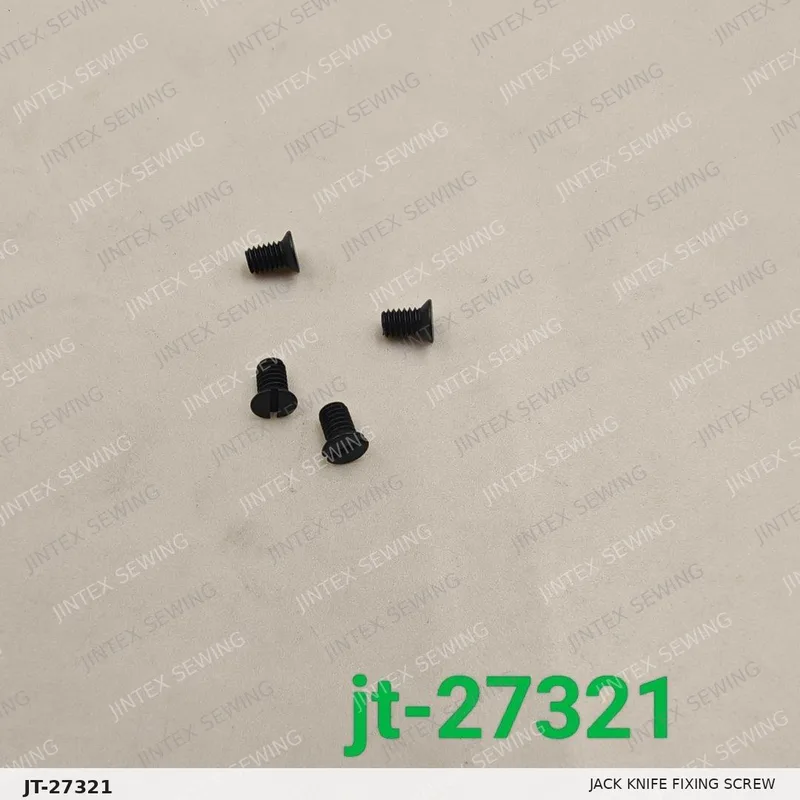 Jack Knife Fixing Screw 113S17001 — Part No. JT-27321 sewing machine spare part, photo 2
