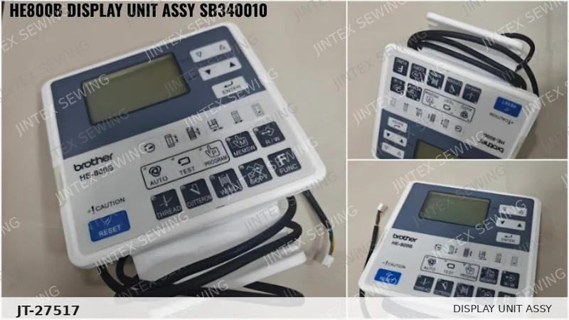 Brother HE800B Display Unit ASSY SB340010 — Part No. JT-27517 sewing machine spare part, photo 2