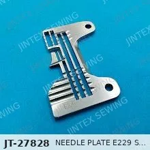 Needle Plate E229 Sage Silver — Part No. JT-27828 sewing machine spare part, photo 2